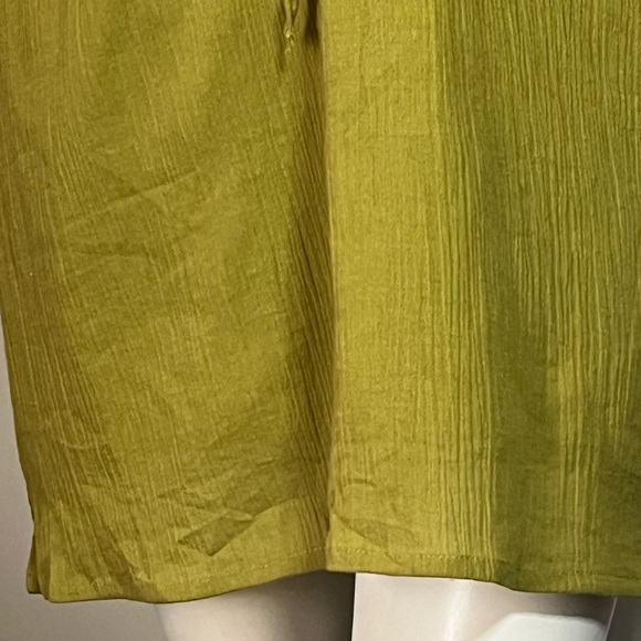 NWT Boohoo Olive Green Dress Oversized Sz 4 - Picture 3 of 8